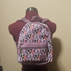 Disney Purple Nightmare Before Christmas Mini Backpack